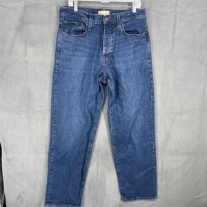 Madewell Jeans Mens W 34 L 32 Blue Medium Wash Vintage Straight Leg Cotton Blend